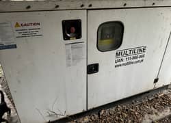 30 KVA Cummins Diesel Generator, under 200 hour use