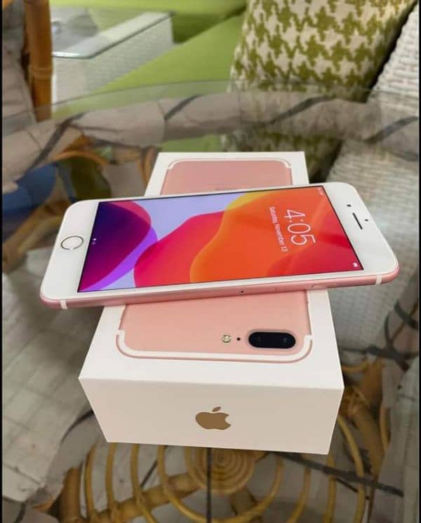 iPhone 7 plus ram 128 GB PTA approved my WhatsApp number 03379701486 1