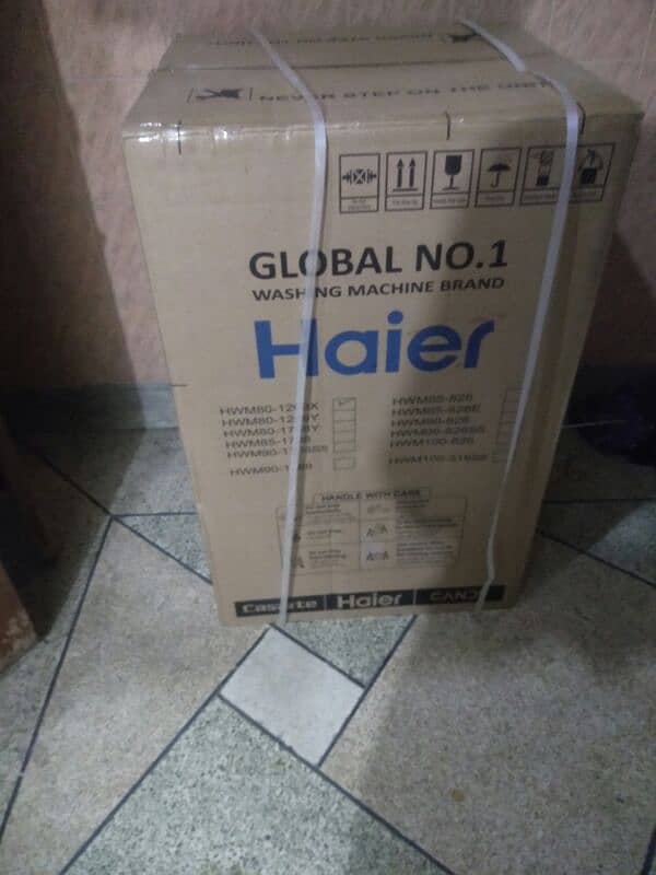 Haier automatic washing machine new box pack 1269x 2