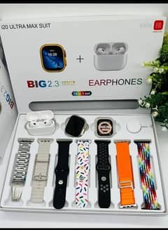 Smartwatch with free airbuds pro