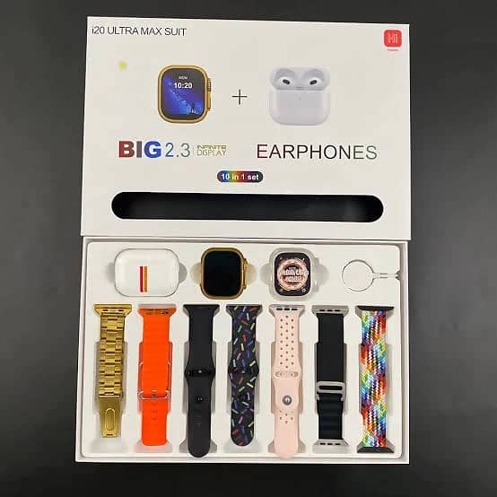 Smartwatch with free airbuds pro 3