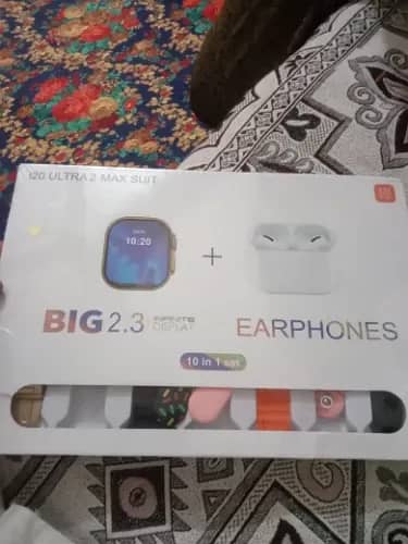 Smartwatch with free airbuds pro 6