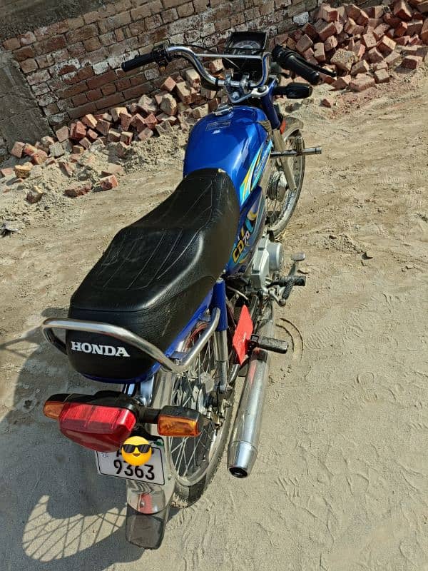 Honda CD 70cc model 23/24 documents & biometric available 9