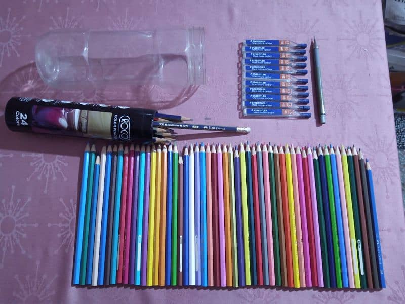 Faber castell pencils and colors 1