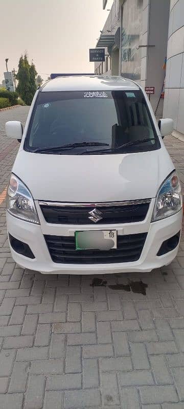 Suzuki Wagon R 2018 model in white color 0