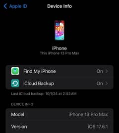 13 Pro Max - 256 gb (Non PTA) 0