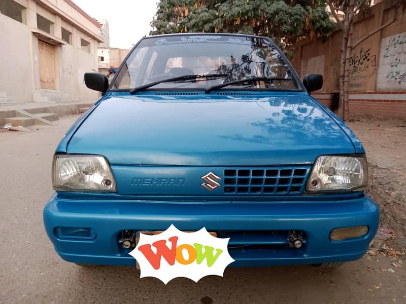 Suzuki Mehran VXR  Ac+cng+petrol genuine condition price final hn. 3