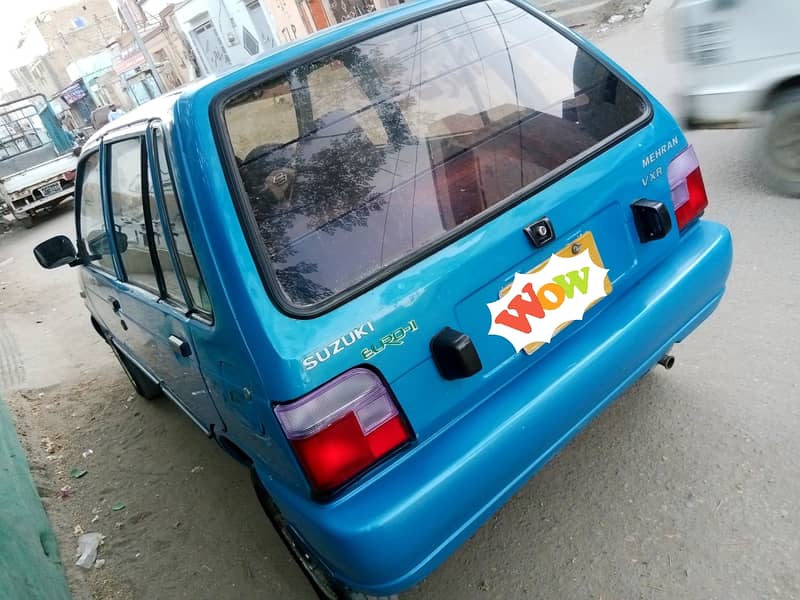 Suzuki Mehran VXR  Ac+cng+petrol genuine condition price final hn. 5