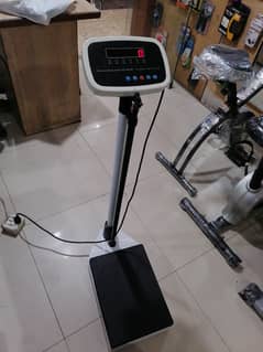 Digital weight and Heigth scale with battery 200kg capacity