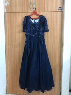 bridle maxi navy blue