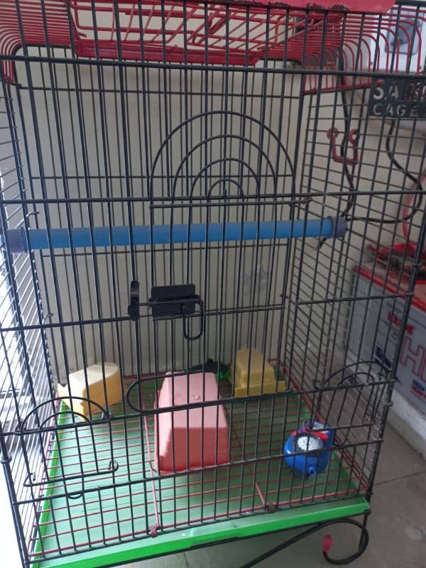 birds cage/metal cage/grey parrot cage/birds accessories/iron cage 4