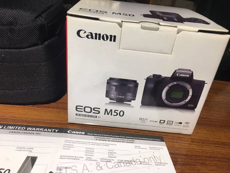 Canon EOS M50 Mirrorless Camera ( import from United state ) 7