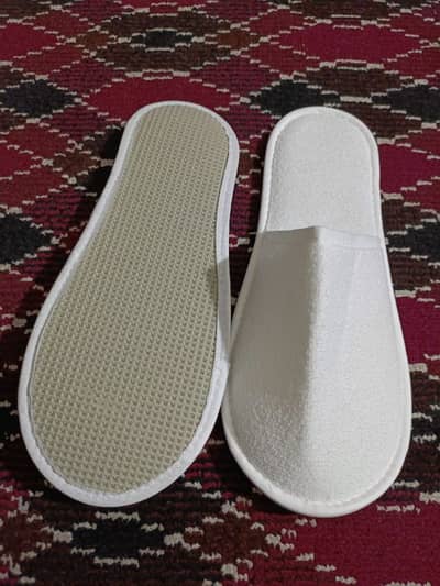 hotel room slippers