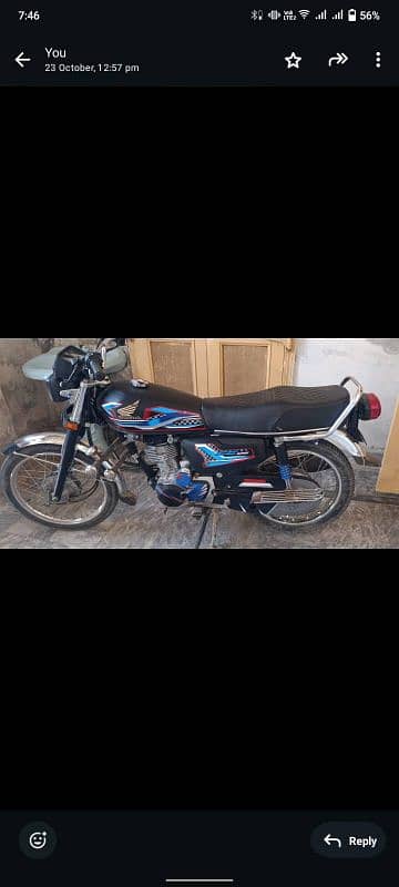 Honda 125 self start    phone num 03433608788 6