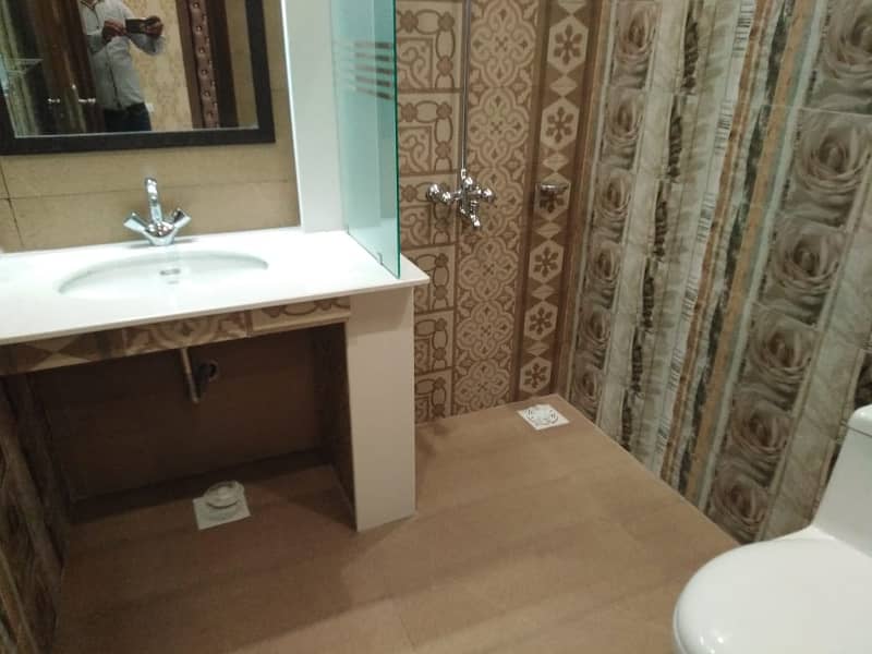 Like New 10 Marla Lower Portion For Rent In Oversease B Block Bahria Town Lahore 19