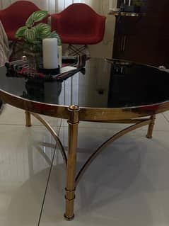 Golden Centre Table