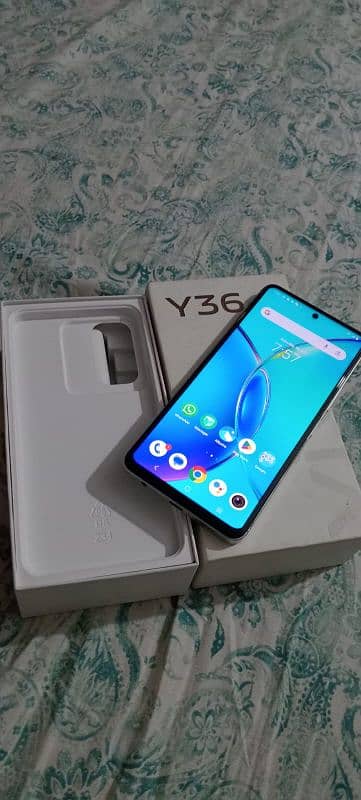 vivo y36 8+8ram 256gb under warranty new condition 1