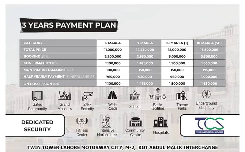 5 Marla Spanish Double Story House On Easy Installments In Lahore Motorway City 8