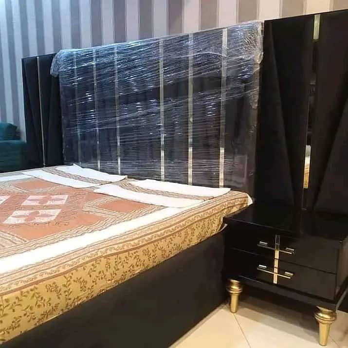 bed,double bed,king size bed,poshish bed/bed for sale,furniture 5