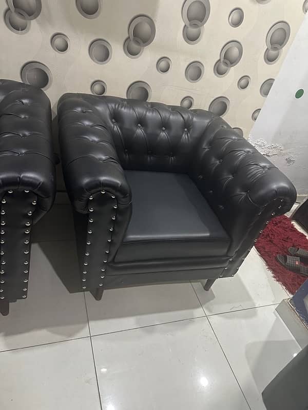 5 seater Leather Sofa for sale 4