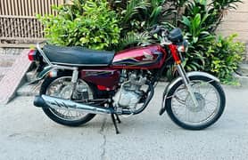 Honda CG 125 2017B Model total original bick