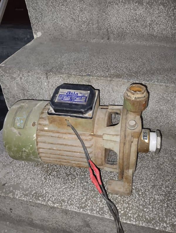 used super Asia mono block water pump 1_2 ph 1