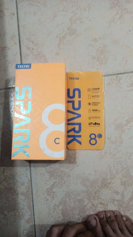 Tecno spark 8c 2/64 dual sim pta approve 1