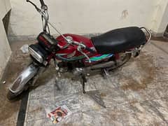 Honda CD 70, Model 2018, All the mechanical work has been done