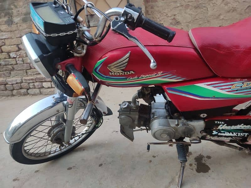 Honda CD 70 2017 Model, All Documents clear Hyderabad number 8