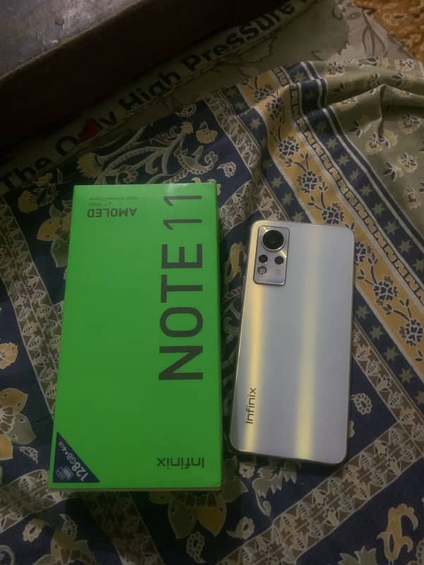 infinix Note 11 Pta approved 4/64 with Box 1