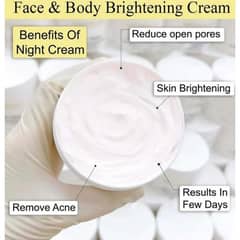 Brightening night cream-pack of 2