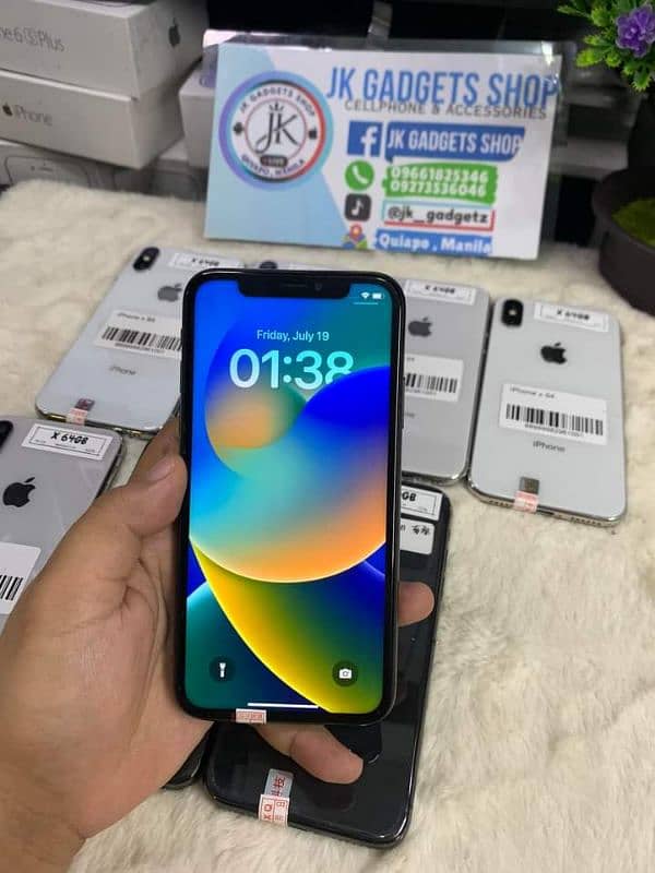 iphone X 256 GB PTA approved My WhatsApp number 03449591740 3