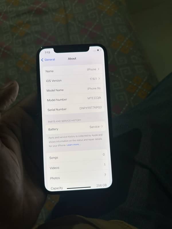 iphone XS 256gb golden color Fu NON PTA 3