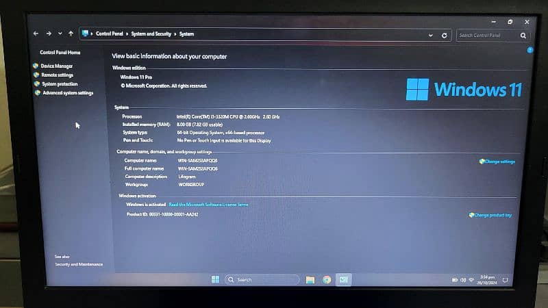 Lenovo T430 4 gb ram 500 gb hard i5 3rd gen 3