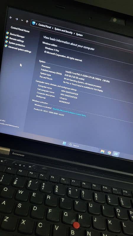 Lenovo T430 4 gb ram 500 gb hard i5 3rd gen 4