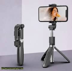 foldable video stand and selfie stic