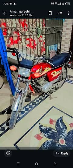 Honda 125in good condition