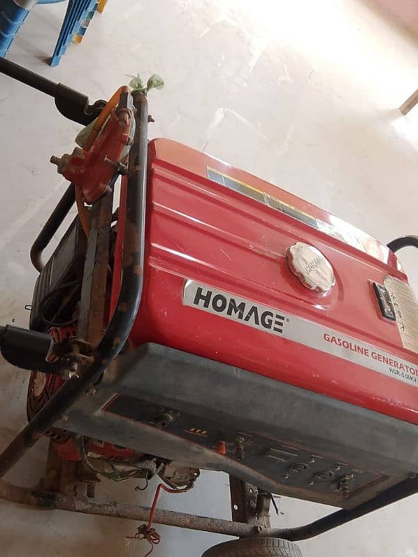 Homage Generator 5kw working condition 0