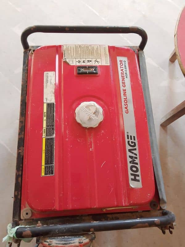 Homage Generator 5kw working condition 2