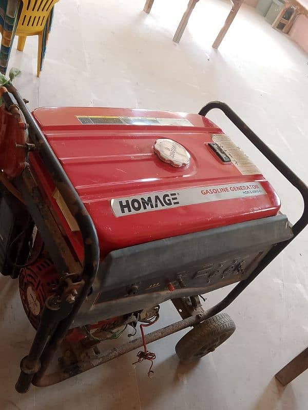 Homage Generator 5kw working condition 3