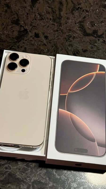 iPhone 16 pro max desert titanium 3