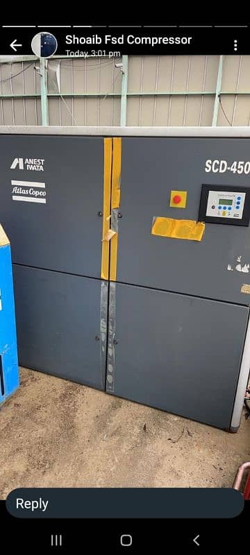 Atlas copco air compressor GA22 to GA 55 1