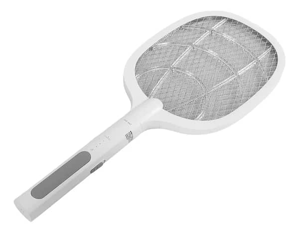 Rechargeable Electric Mosquito Killer Racket 2 In 1 Led Flash Light 6