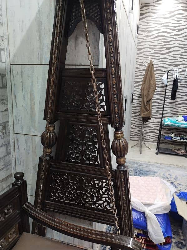 wooden stylish jhola 3