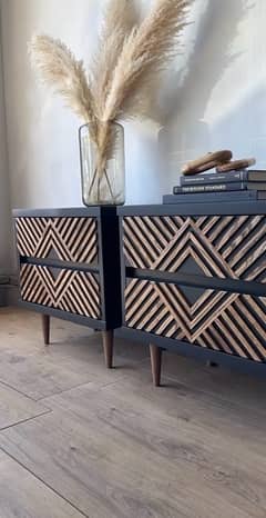 2 side tables  only with mordern design