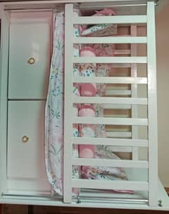 Baby Cot with Two Draws ( Deco Paint )