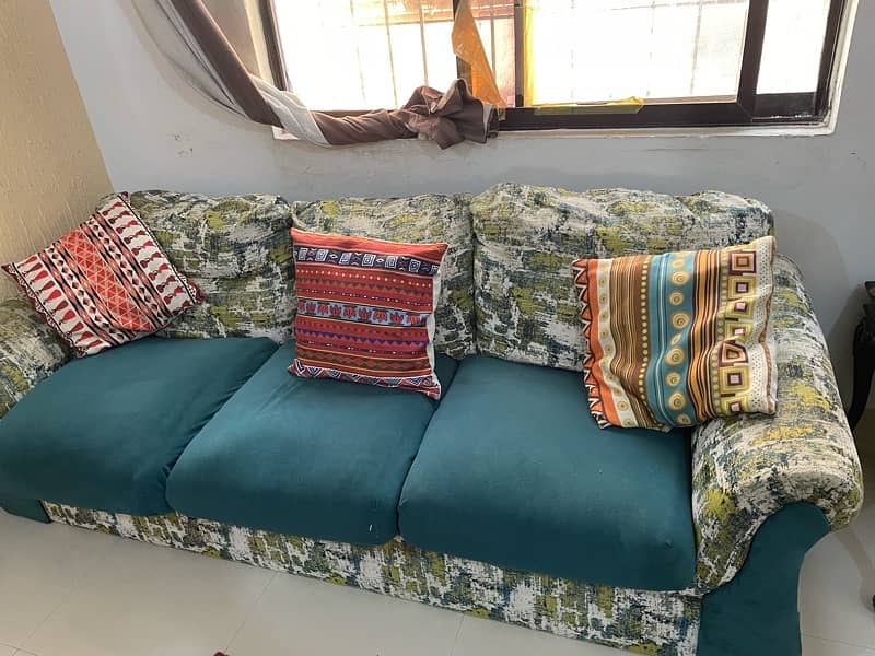 7Seater Sofa set for sale condition 9/10 urgent sale. 1