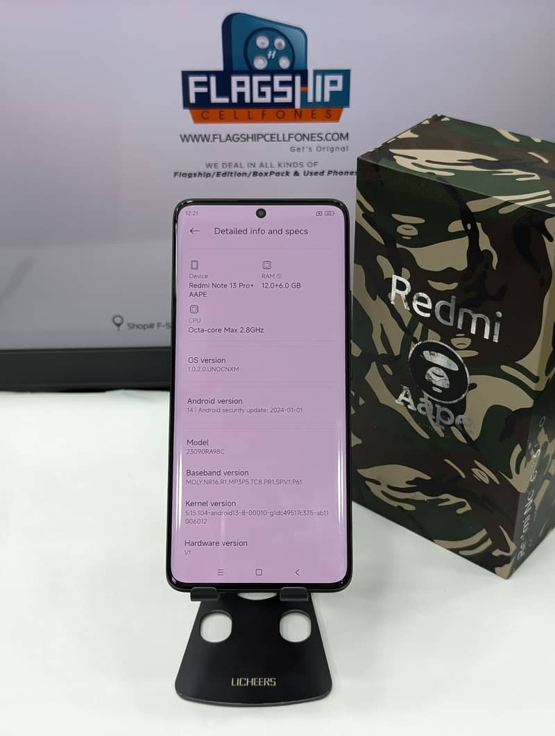 XAIOMI Redmi Note 13 Pro Plus Aape Edition  12GB 512GB 4