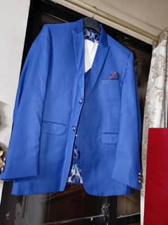 Royal Blue Pant Coat