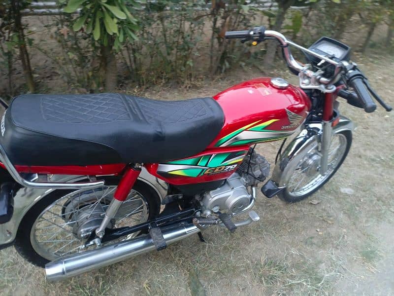 honda cd 70  for sale in good condition 5